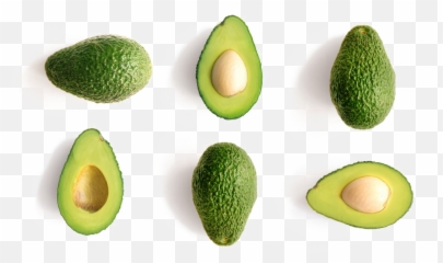 Avocado Transparent Background Png - Transparent Background Avocado Half Png,Avocado Transparent Background