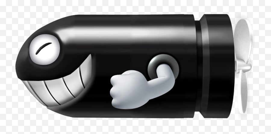 Download Hd Torpedo Ted Fantendo The - Bullet Bill Png,Bullet Bill Png