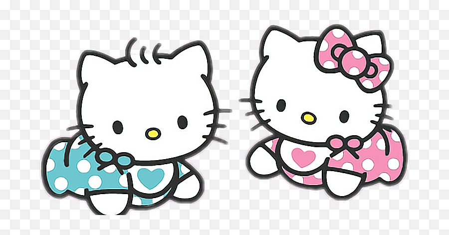 Download Hello Kitty Baby Clipart Hd - Baby Hello Kitty Coloring Pages Png,Cartoon Baby Png