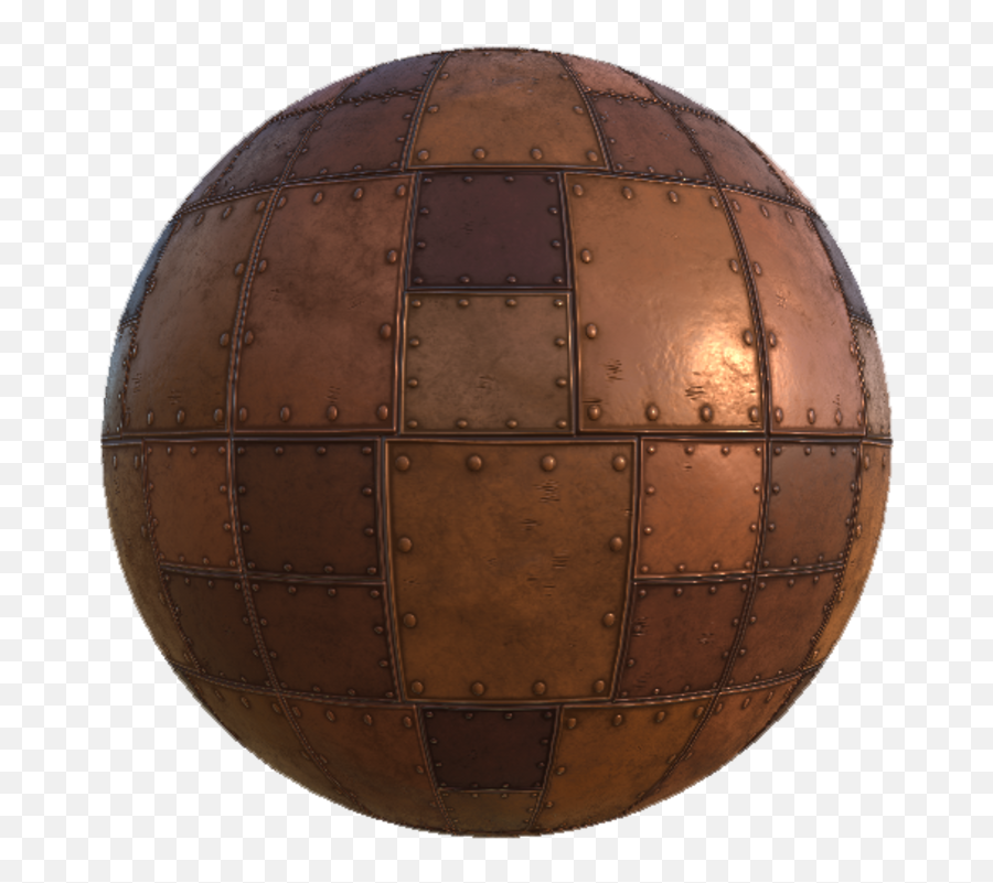 Stylized Metal Plates - Sphere Png,Metal Plate Png