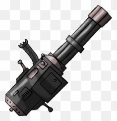 Minigun Png - Cannon,Minigun Png