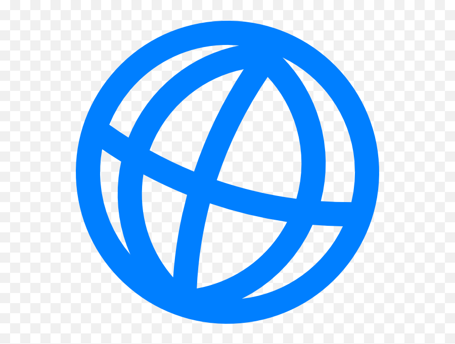 Website Clipart Blue - Png Vector Logo Website,World Wide Web Logo Png