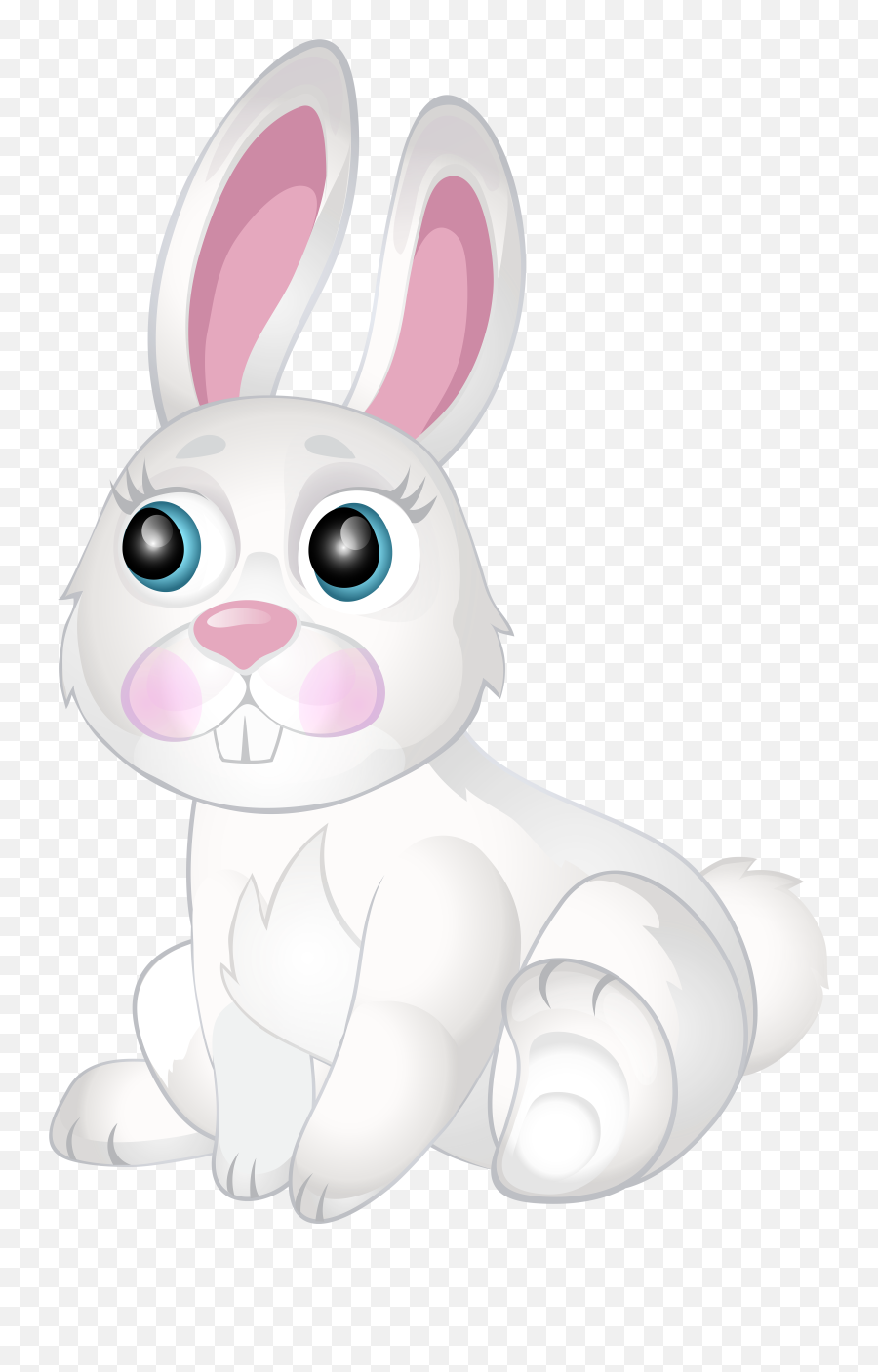 Free Bunny Transparent Download Clip Art - Cartoon Png,Rabbit Transparent
