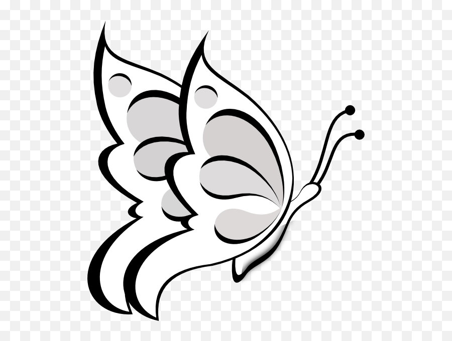 Clipart Butterfly Outline - Outline Images Of Butterflies Png,Butterfly Outline Png