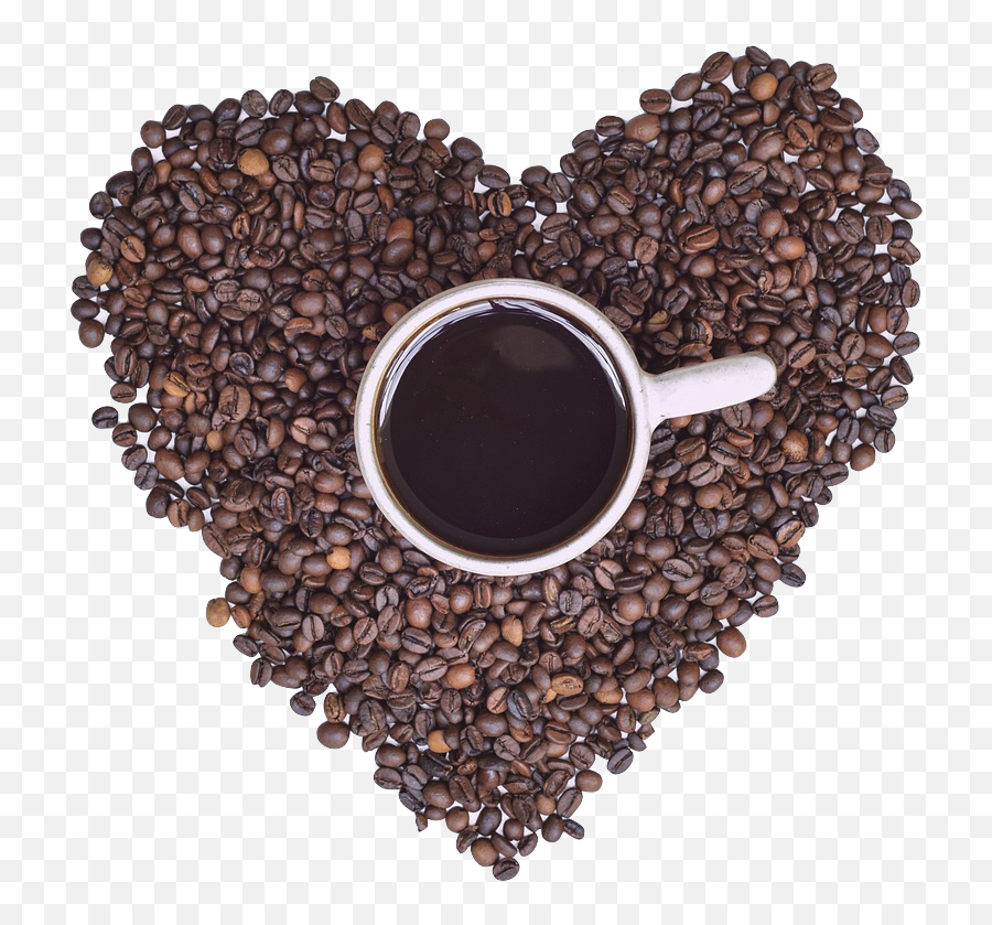 Coffee Png Transparent Images - Coffee Beans Heart Png,Coffee Transparent Background