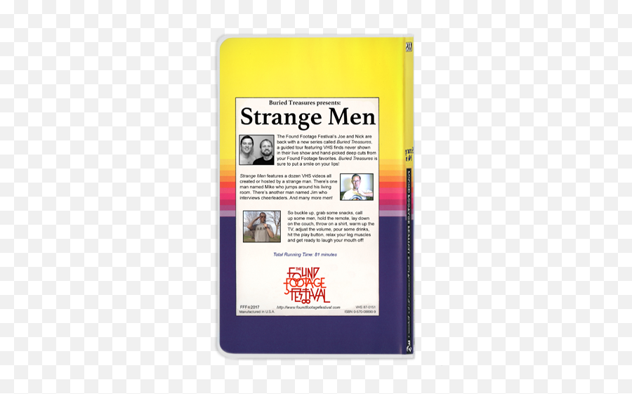 Download Hd Strange Men - Vhs Transparent Png Image Document,Vhs Play Png