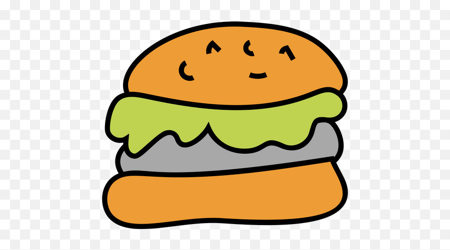 Hamburger Icon Of Doodle Style - Available In Svg Png Eps Cheeseburger,Hamburger Png