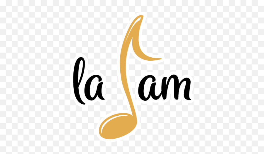 Cropped - Lajamstickermpng La Jam Barcelona Calligraphy,Barca Logo 512x512