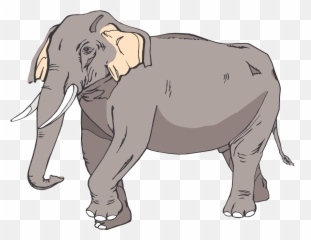 Asian Elephant Clip Art - Elefant Clipart Png,Elephants Png