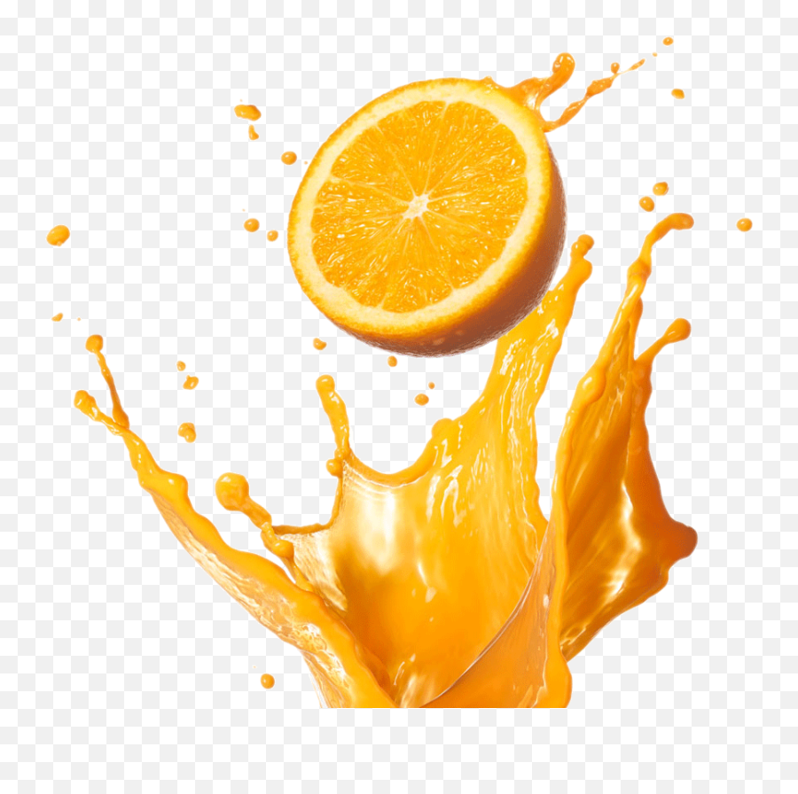 Of Drink Tangerine Juice Splash Orange - Orange Juice Drops Orange Juice Splash Png,Juice Splash Png