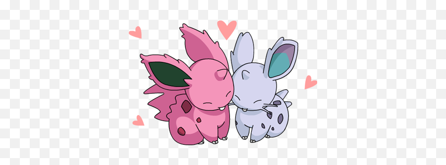 Breeding Pair - Male And Female Pokemon Pairs Png,Pokemon Egg Png