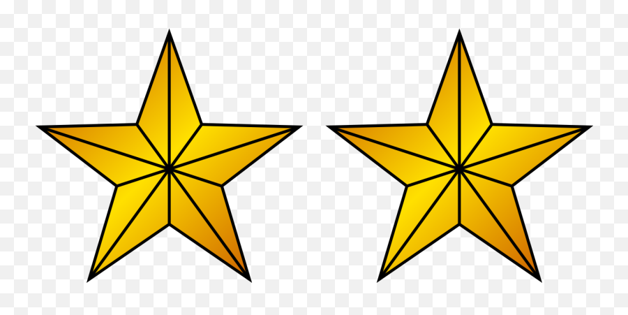 2 Gold Stars - 2 Stars Png,Gold Stars Transparent