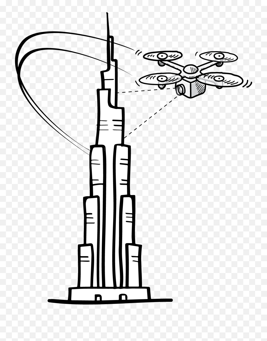 Burj Khalifa illustration Stock Vector by ©Julija_grozyan 115720580
