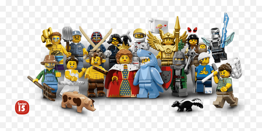 71011 Minifigures Series 15 - Lego Collectable Minifigures Series 7 Png,Lego Characters Png