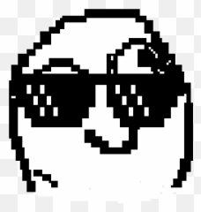 Pixilart - Durp Face Transparent Png,Derp Face Png