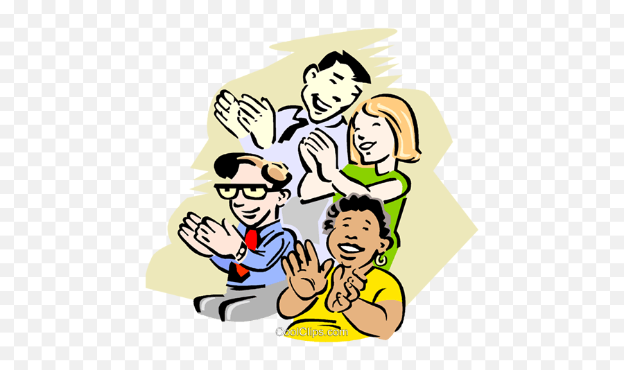 Audience Clapping Royalty Free Vector - Applause Clip Art Png,Applause Png