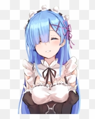 Rem Png - Avatan Plus Rem Anime Re Zero,Rem Png