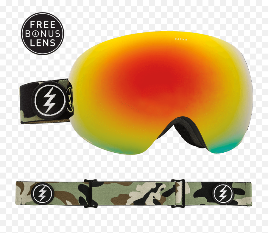 Electric Eg3 - Electric Egvk Camo Goggles One Size Full Electric Snowboarding Goggles Png,Clout Goggles Png
