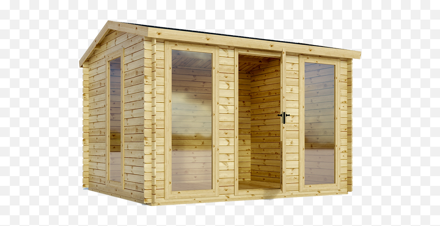 Corner Log Cabins Mercia Garden Products - Log Cabin Png,Cabin Png