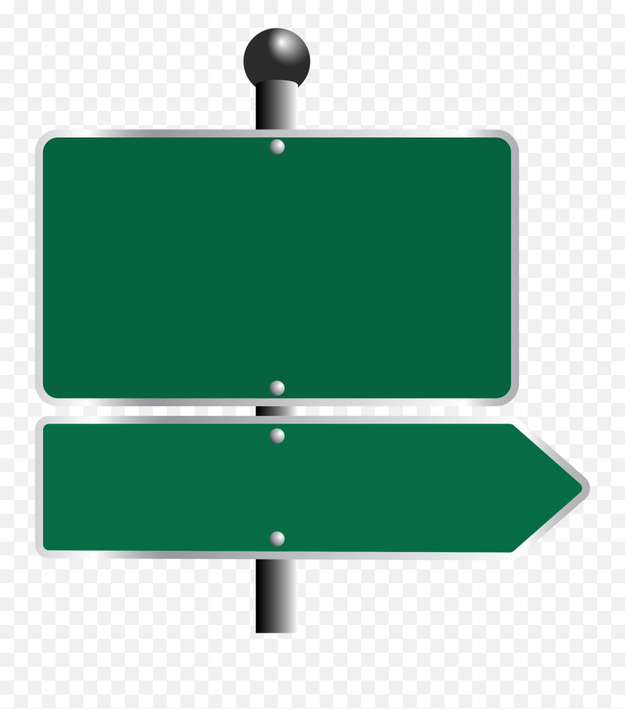 Blank Street Sign Png 3 Image - Road Sign Png,Traffic Sign Png