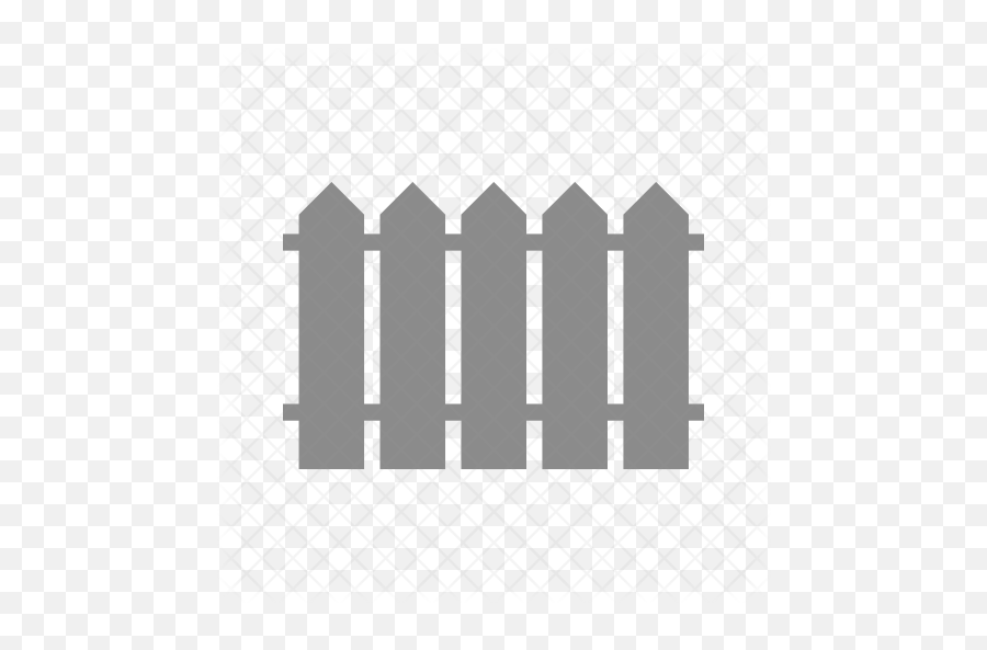 Fence Icon - Illustration Png,Picket Fence Png