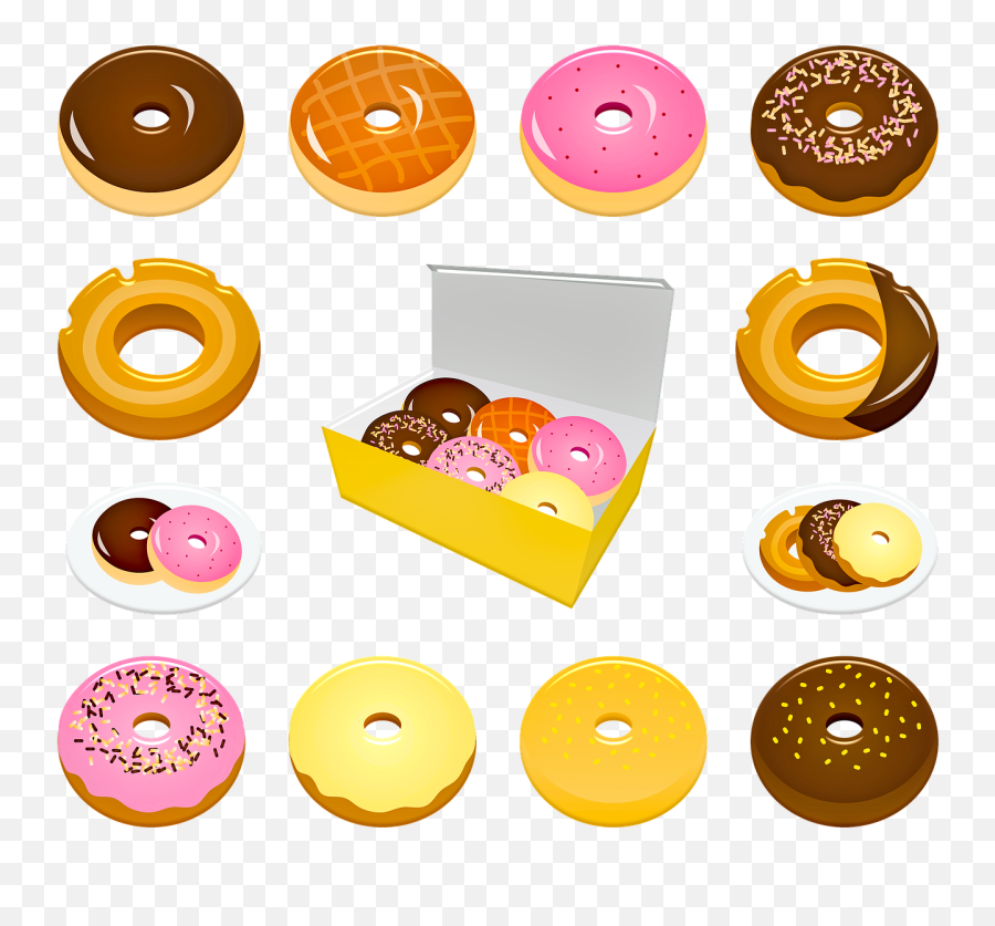 Donuts Chocolate Pink Dessert Delicious - Free Image Png,Donuts Transparent Background