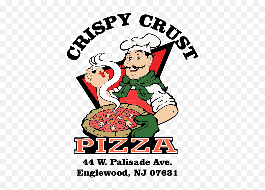 Crispy Crust Pizza 201 - 5679502 Englewood New Jersey Cartoon Png,Cartoon Pizza Logo