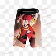Hunter X Hisoka Morow Beach Shorts - Daughter Png,Hisoka Png