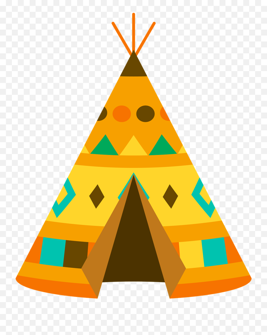 Tent Tribal Teepee - Tribal Carpas Tipi Png,Teepee Png