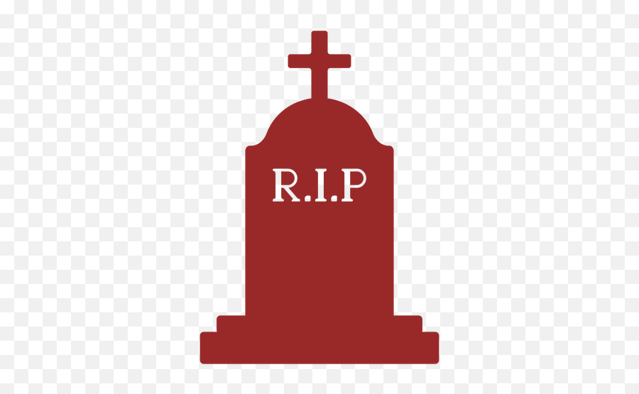 Transparent Png Svg - Rip Tombstone Silhouette,Gravestone Transparent Background