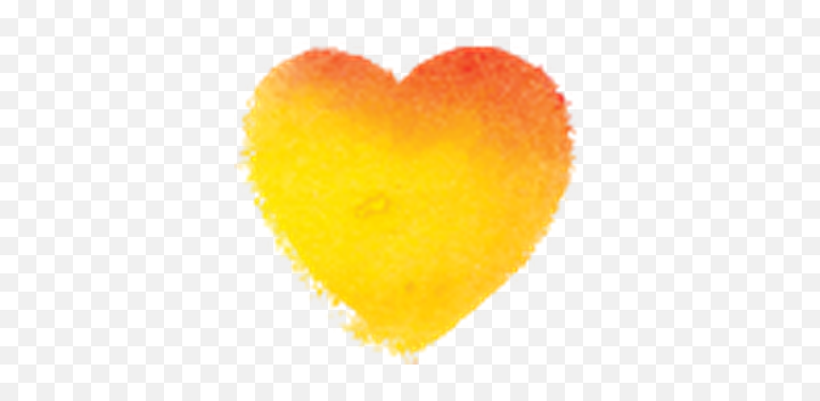 Free Watercolor Heart Cliparts - Orange Watercolor Heart Png,Watercolor Heart Png