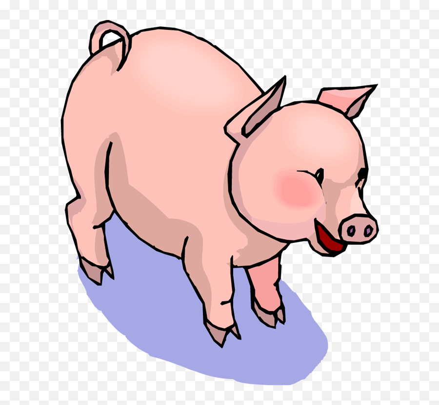 Pig - Pig Clip Art Png Download Full Size Clipart Pig Vector,Hog Png