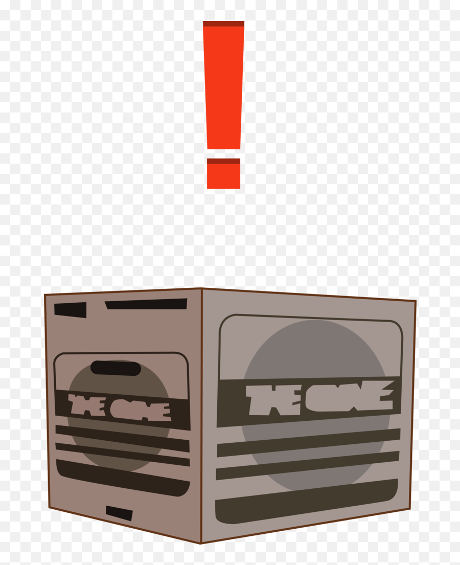 Download Credechica4 Box Exclamation Point Konami Make - Metal Gear Solid Box Png,Exclamation Point Transparent