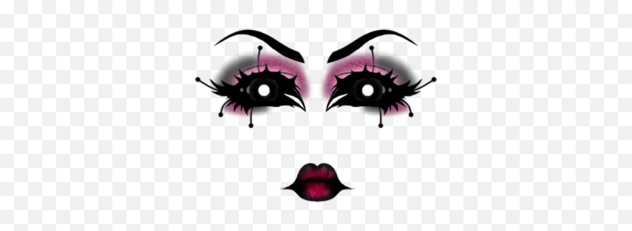 Eerie - Grotesquette Goth Eerie Makeup Roblox Png,Clown Makeup Png