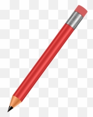 Red Pencil Clipart Free Download Transparent Png Creazilla - Clipart On Red Color Pencil,Lapiz Png