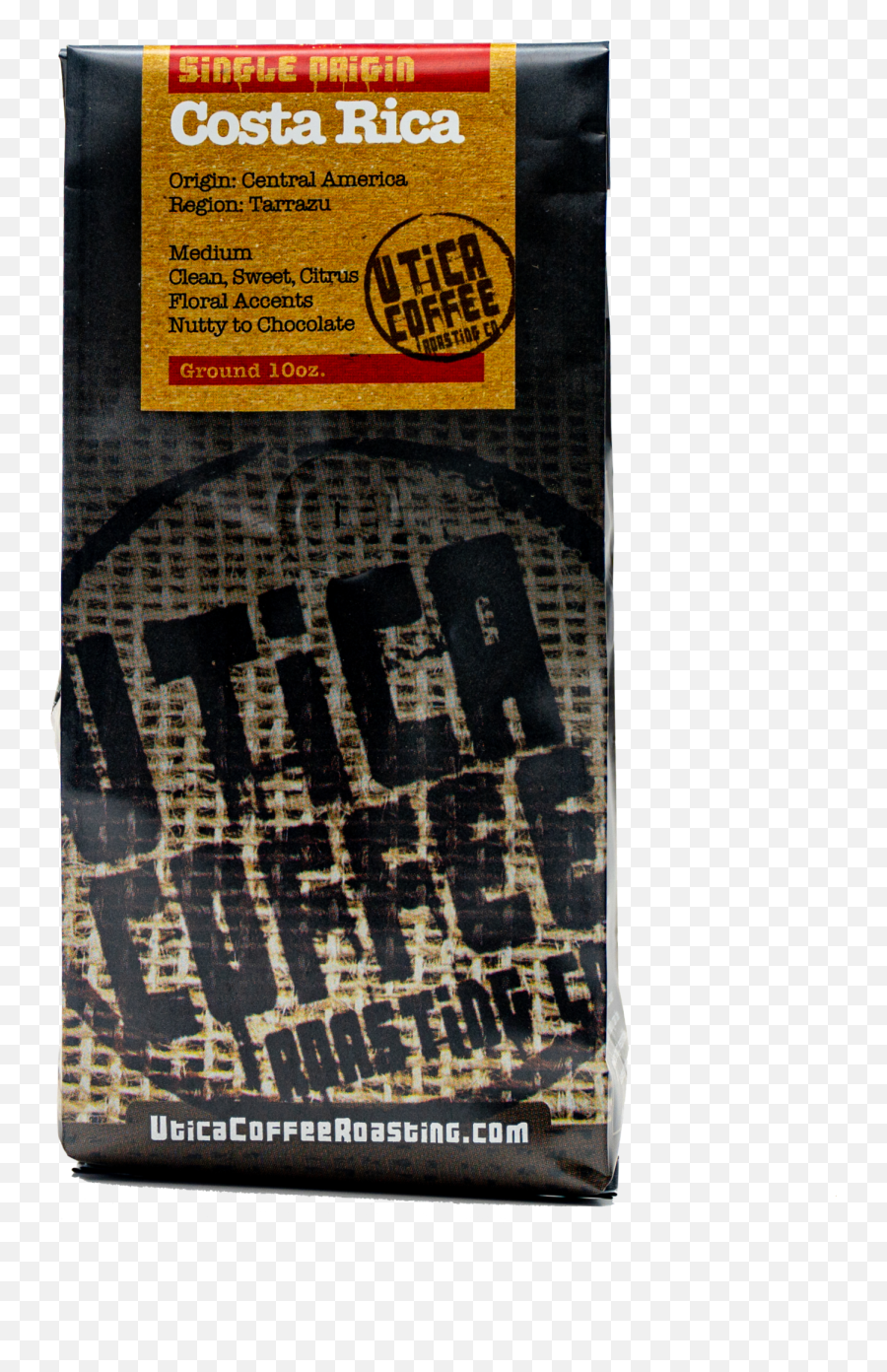 Costa Rica Coffee Utica Roasting Co - Utica Coffee Bags Png,Costa Rica Png