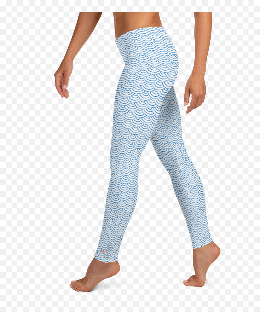 Fish Scale Mermaid Leggings - Leggings Png,Fish Scales Png