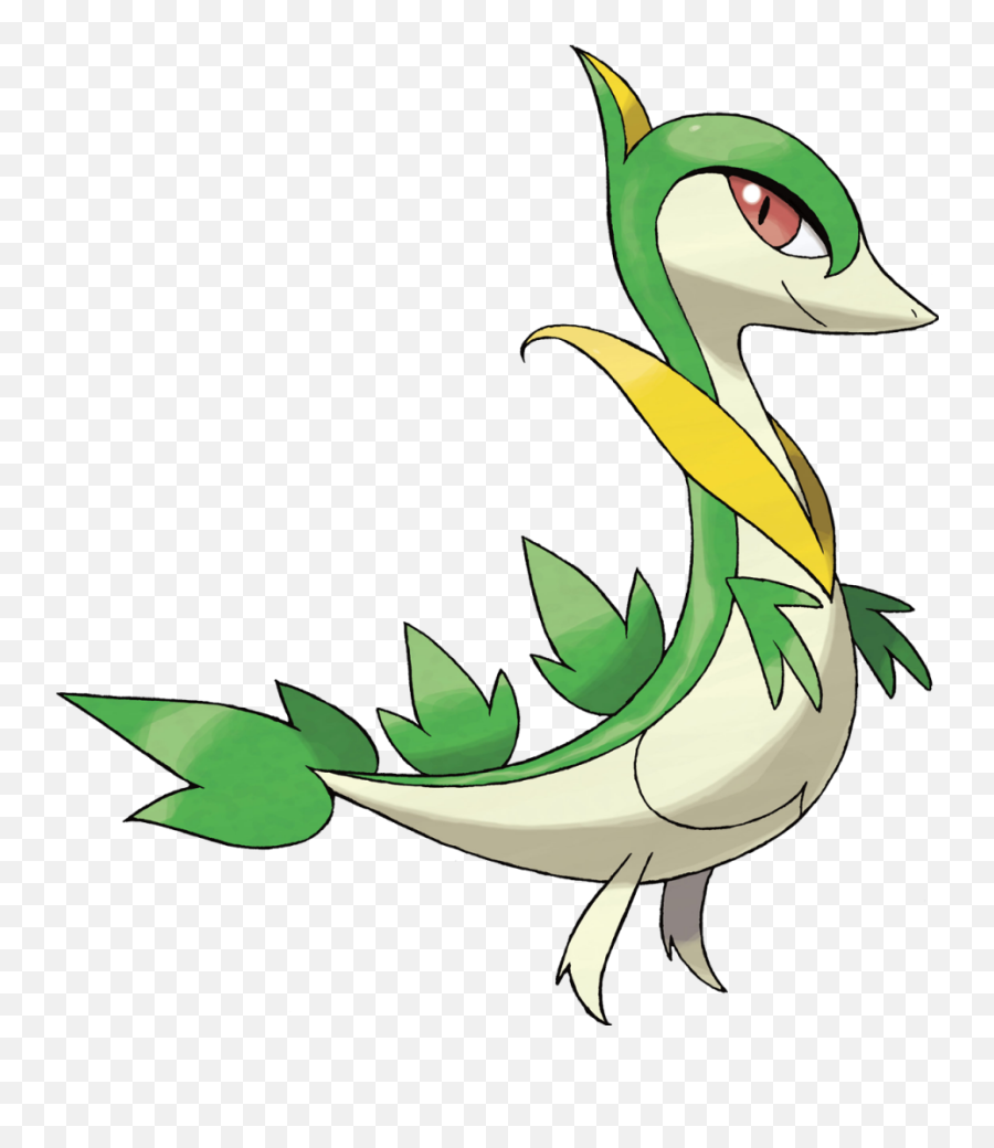 Ranking The Pokémon Starter Middle Evolutions - Servine Pokemon Png,Decidueye Png