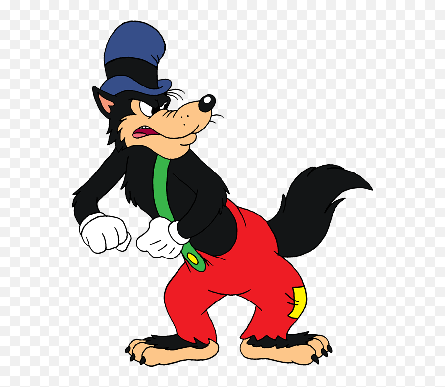 Big Bad Wolf Cartoon - Cartoon Looney Tunes Wolf Png,Wolf Cartoon Png -  free transparent png images 