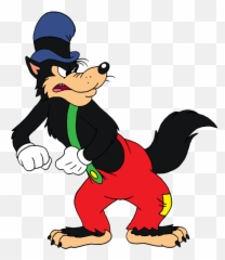 Big Bad Wolf Cartoon - Cartoon Looney Tunes Wolf Png,Wolf Cartoon Png
