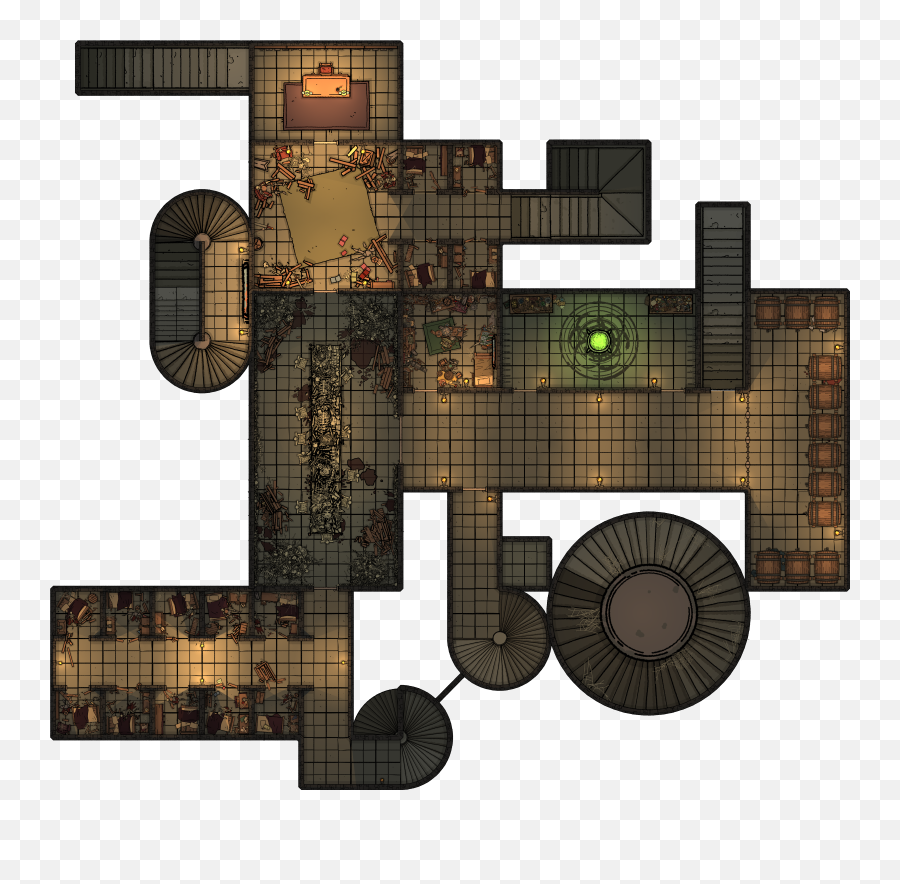 Ravenloft Castle Map From Curse Of - Curse Of Strahd Castle Ravenloft Player Map Png,Curse Of Strahd Logo