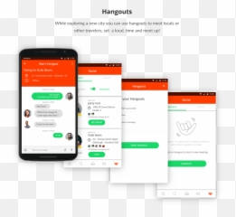 Couchsurfing App Redesign - UIUX on Behance Smart Device png