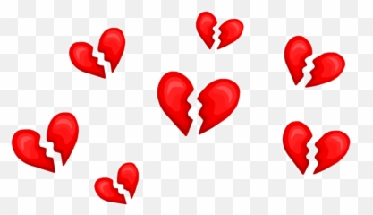 Snapchatfilter Filter - Broken Heart Png