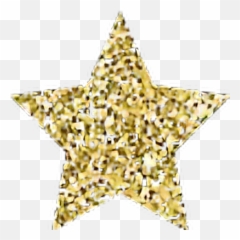 Star Gold Glitter Sparkle - Ticket Transparent Cartoon Gold Glitter Star Png