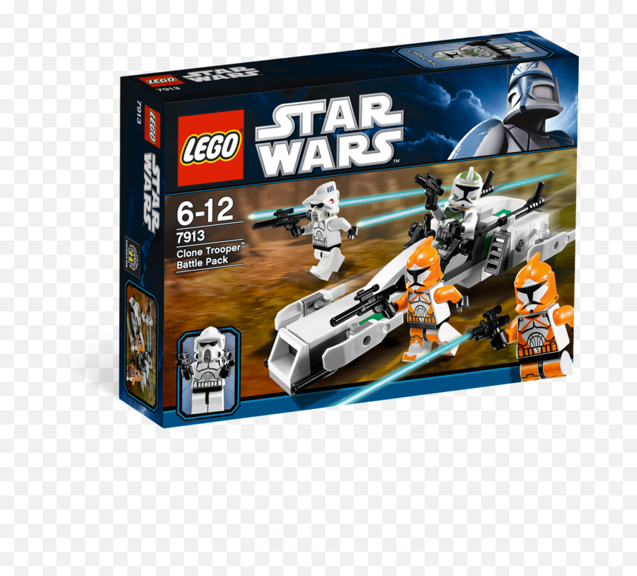 7913 Clone Trooper Battle Pack - Brickipedia The Lego Wiki Lego Star Wars Clone Battle Pack Png,Clone Trooper Png