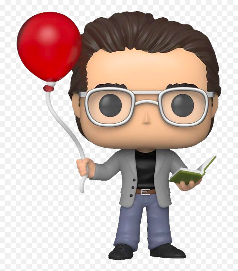 Funko Pop Stephen King - Stephen King With Red Balloon Funko Pop Stephen King Png,Red Balloon Transparent