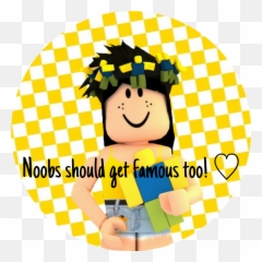 Robloxnoob Sticker By Noobs Should Get Famous Too - Roblox Png