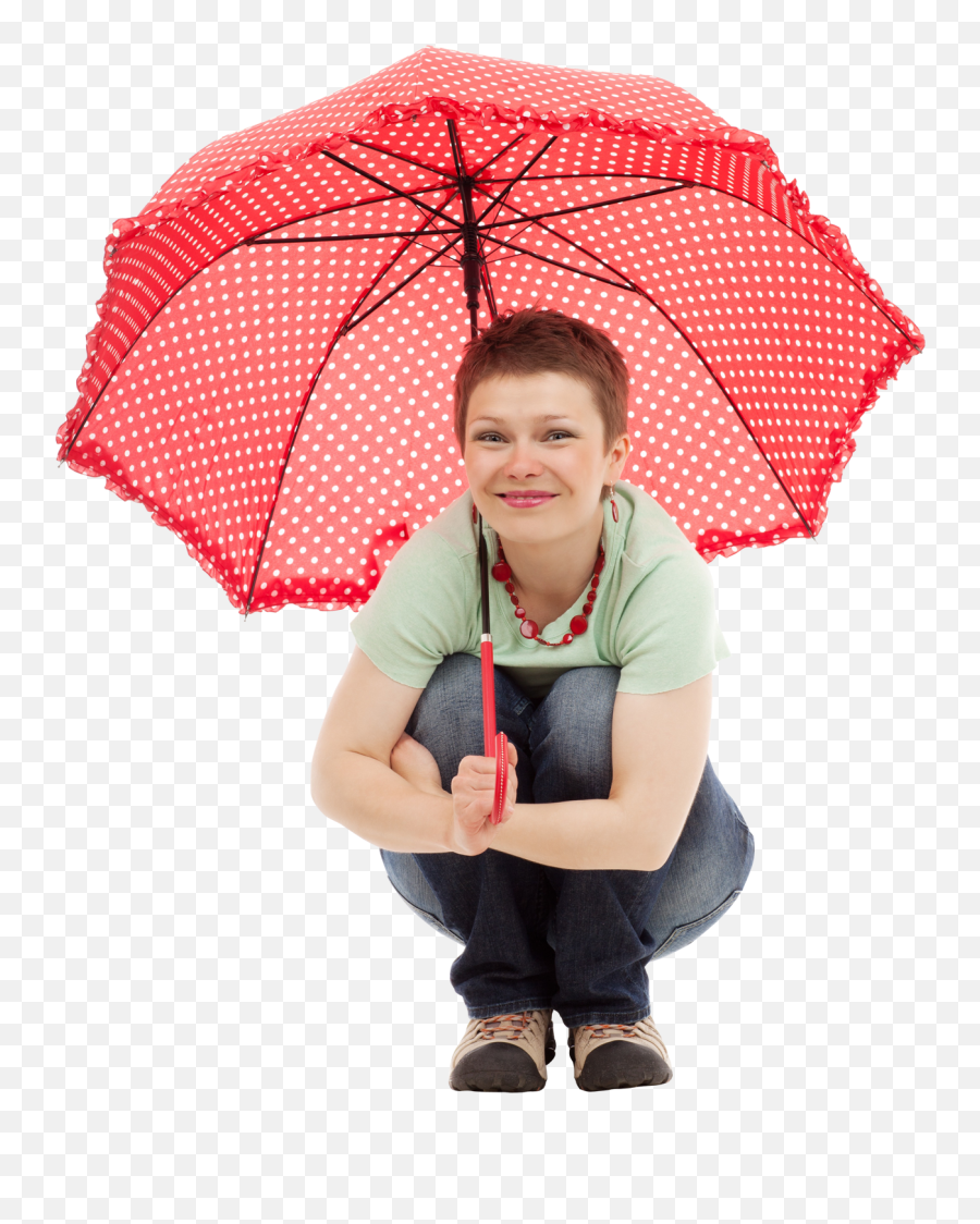 Young Happy Woman Sitting With Umbrella Png Image - Pngpix Women With Umbrella Png,Girl Sitting Png