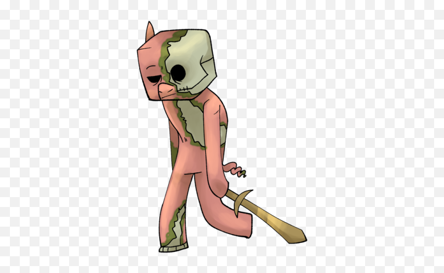 Minecraft Zombie Pigman Explore Tumblr Posts And Blogs Minecraft Pigman Fanart Png Minecraft Zombie Png Free Transparent Png Images Pngaaa Com