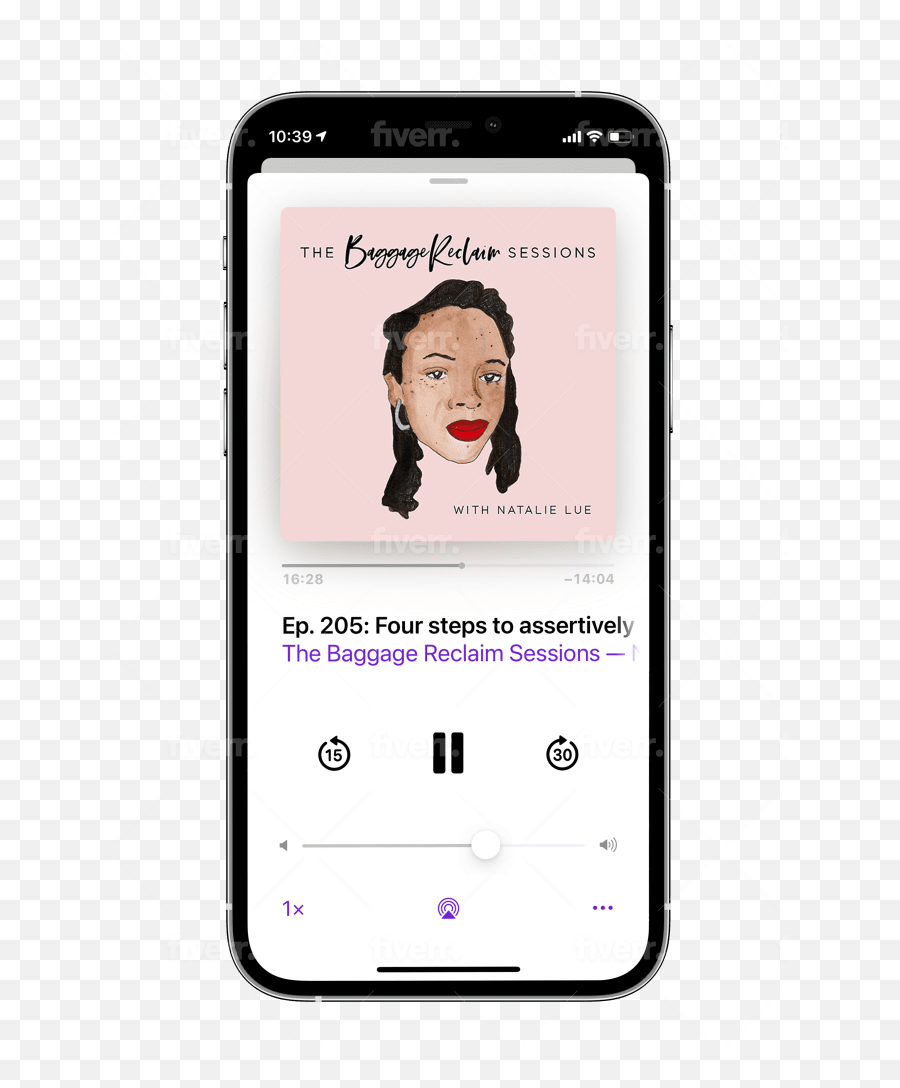 Create An Iphone Mockup Of Your Podcast - Smartphone Png,Iphone Icon Mockup